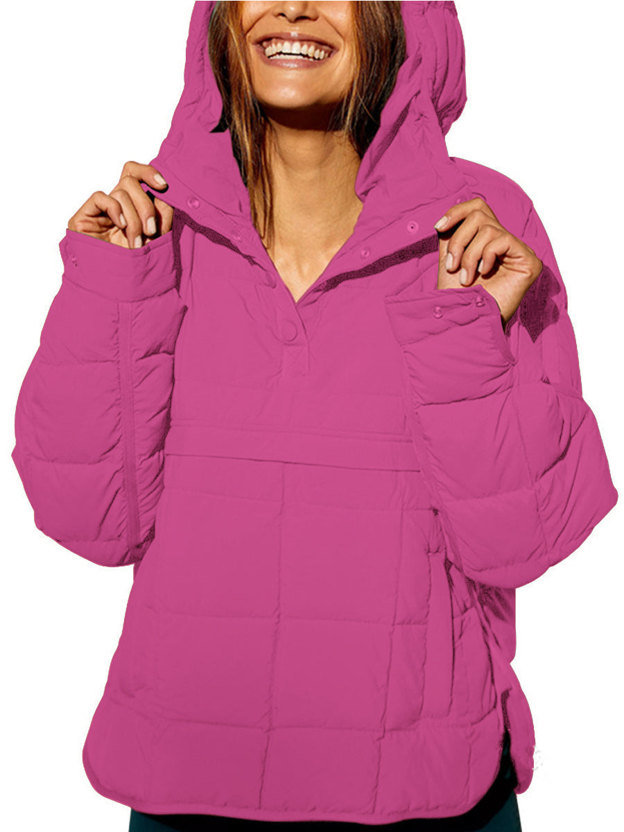 Lennox – Oversized Hooded Pullover Jacket