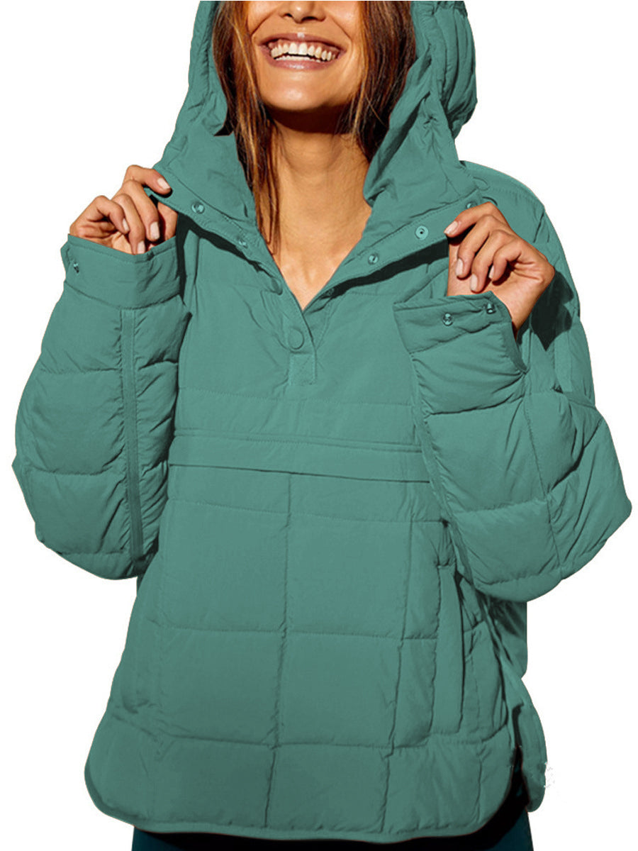 Lennox – Oversized Hooded Pullover Jacket