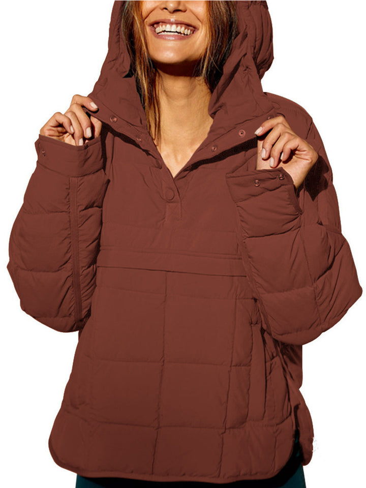 Lennox – Oversized Hooded Pullover Jacket