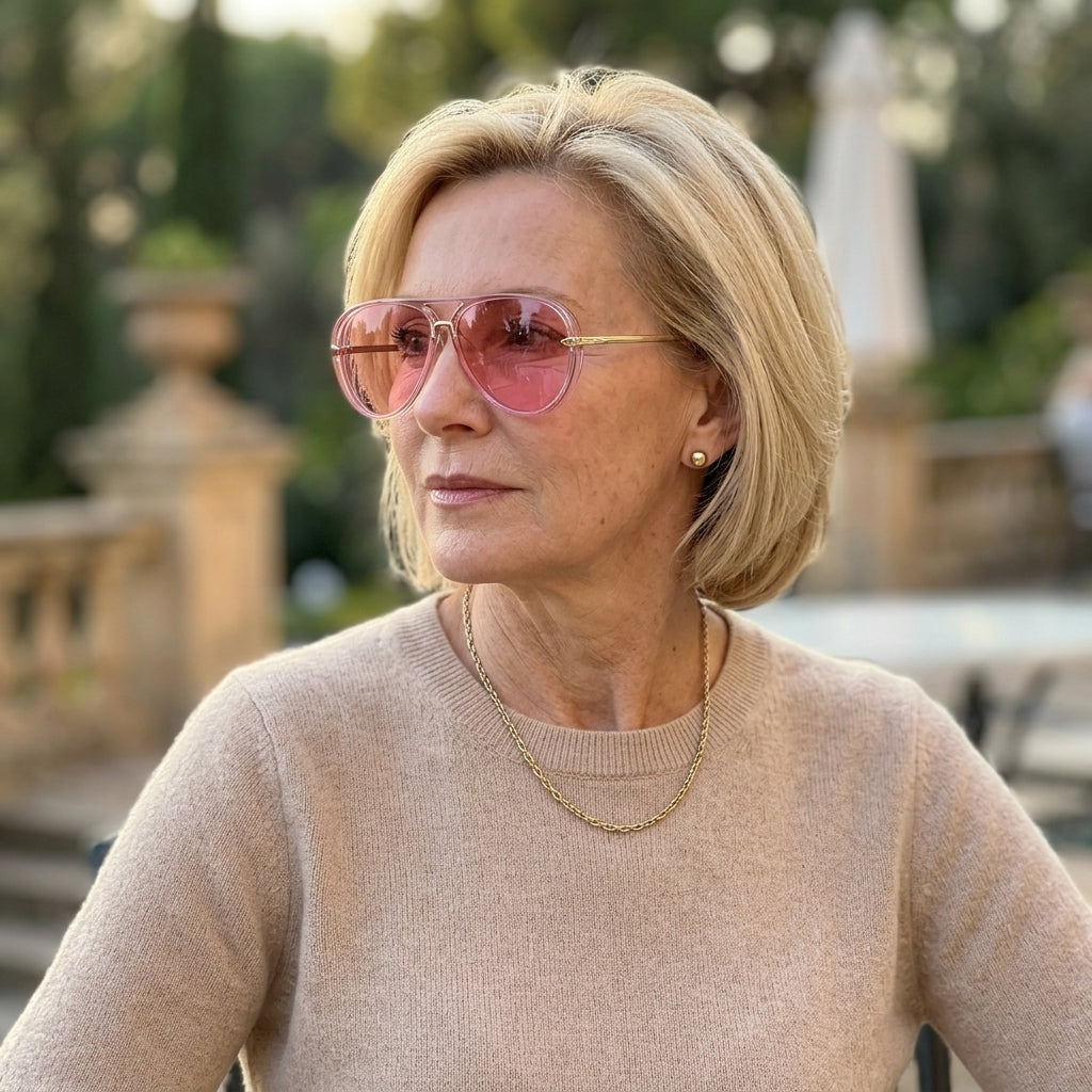 Violet - Aviator Sunglasses