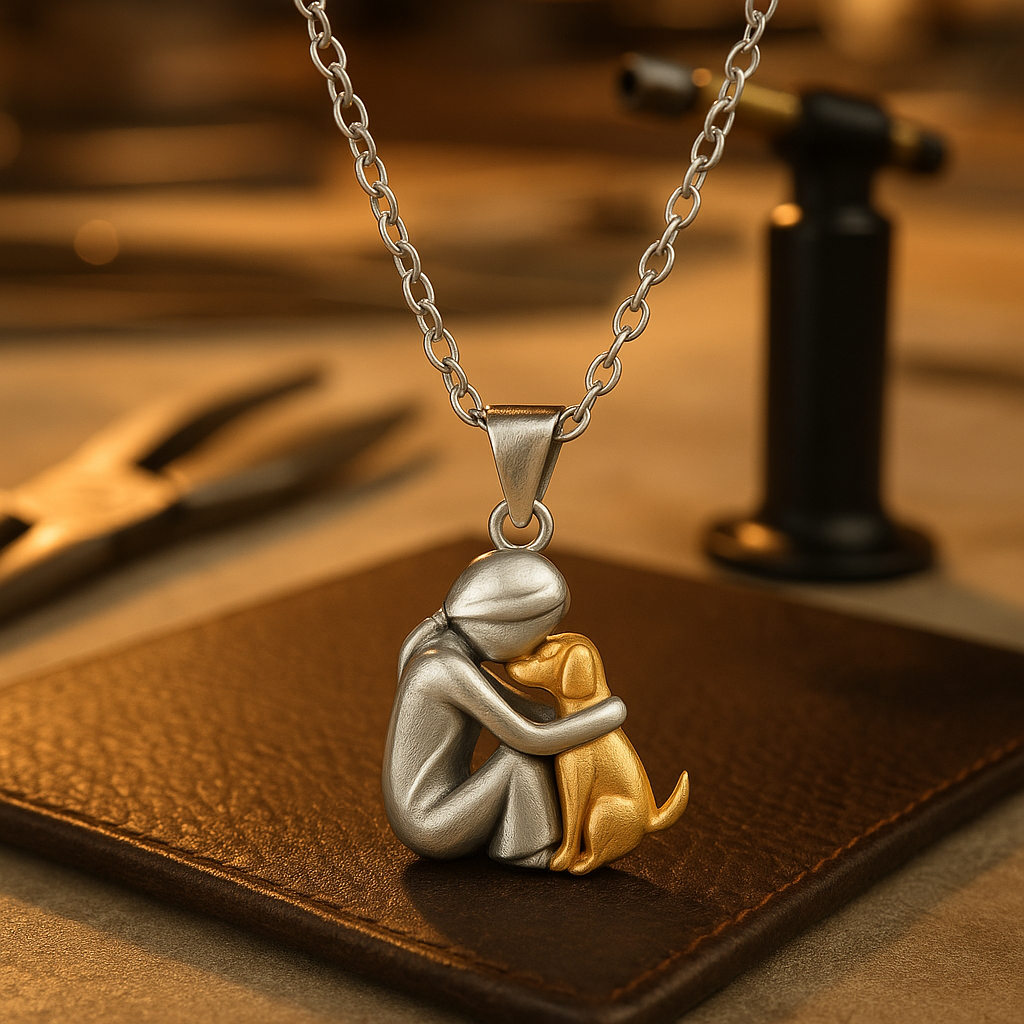 Eloise - Hug Pendant Necklace