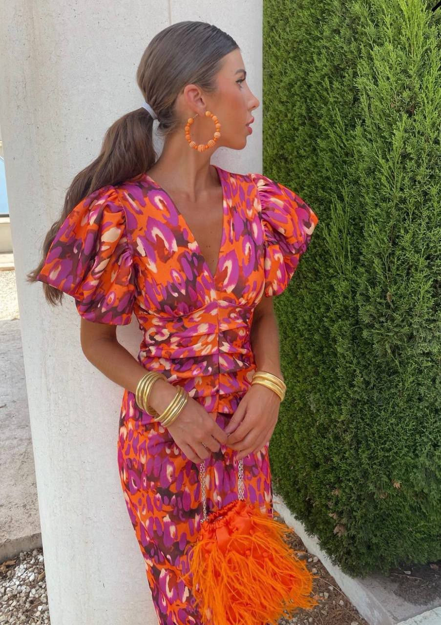 Florencia - Elegant Midi Summer Dress