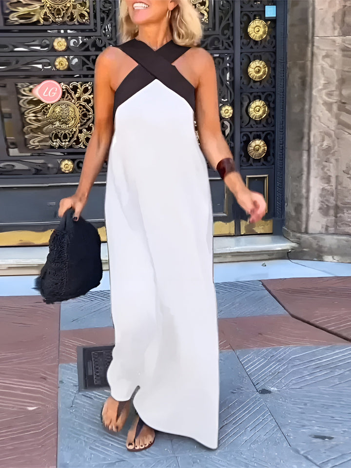 Juliette - Dress with Crossed Cut