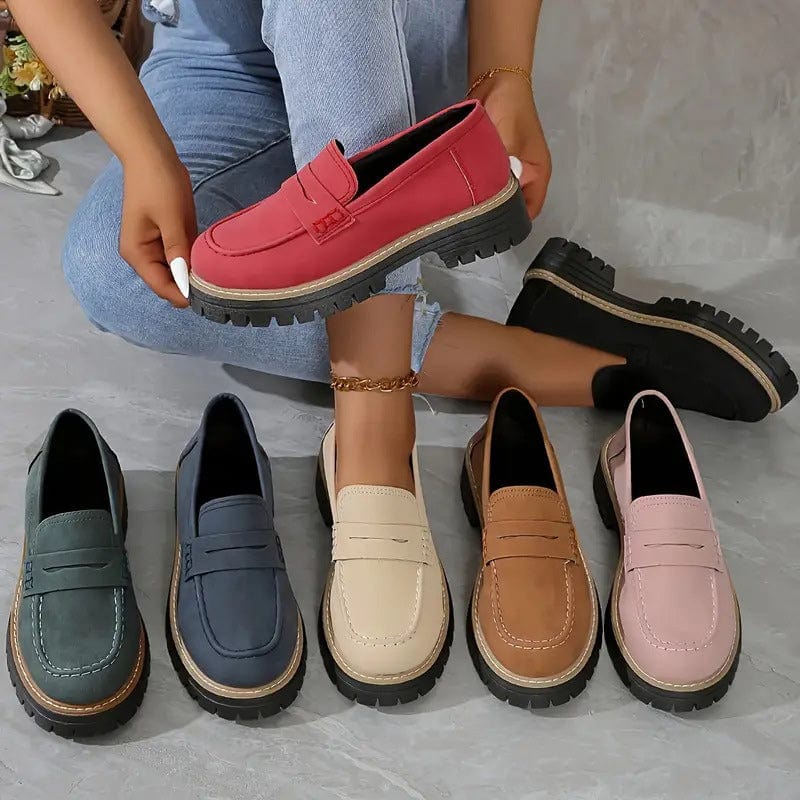 Babs - Suede Loafers
