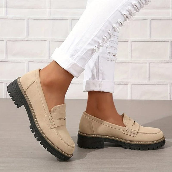 Babs - Suede Loafers