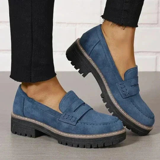 Babs - Suede Loafers