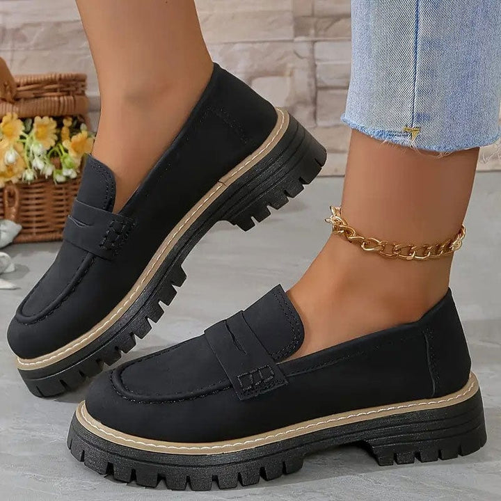 Babs - Suede Loafers