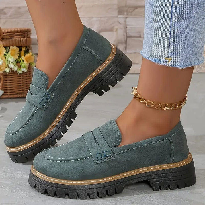 Babs - Suede Loafers