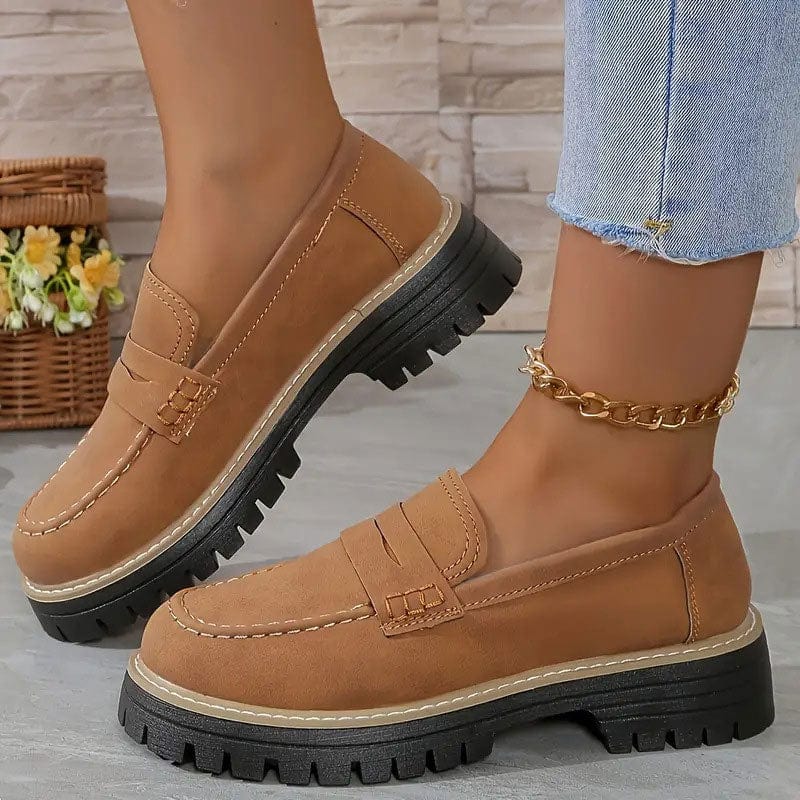 Babs - Suede Loafers