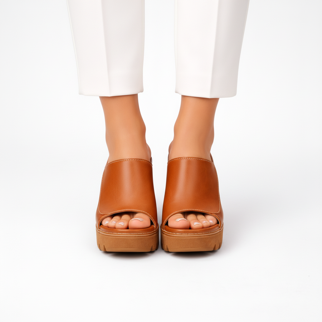 Lena – Chunky Platform Heels