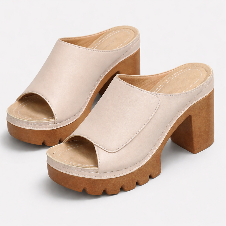 Lena – Chunky Platform Heels