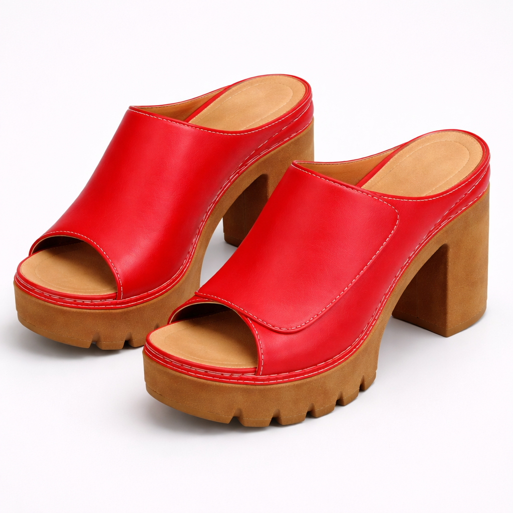 Lena – Chunky Platform Heels